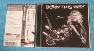 LADY GAGA CD Born This Way 2011 OOP Japan OBI UICS-9125 - Picture 1 of 2
