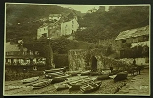 Vintage britische Postkarte Clovelly in Devon - Bild 1 von 2