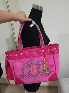 Juicy Couture Daydreamer Bag handbag Nostalgia Pink Palm Crest BNWT - Picture 1 of 12