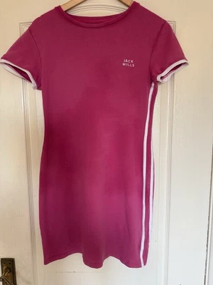 Jack Wills Cerise Pink Dress Size 10 - Image 1 of 4