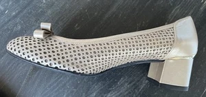 Stuart Weitzman Damen Schuhe Pumps Ballerina Sommer 36 1/2 cremefarben neuwertig - Bild 1 von 8