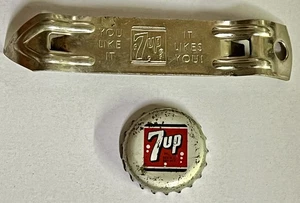 DE COLECCIÓN 7-UP ABREBOTELLAS Y LATAS 7UP TAPÓN PUBLICIDAD - TE GUSTA, TE GUSTA - Imagen 1 de 3