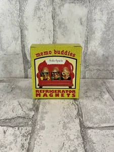 Vintage 1980 NIB Memo Buddies “Sofa Spuds” Rubber Magnets NOS Stocking Stuffer! - Picture 1 of 9