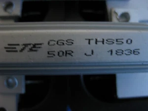 Tyco CGS THS50 50 OHM 50 WATT Aluminiumgehäuse Leistungswiderstand - Bild 1 von 3