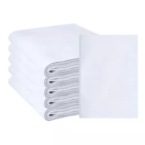 Linteum Textil weiß, 100% Birdseye Baumwolle Babywindel, 6-fädig Spucktücher - Bild 1 von 20