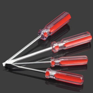 Screwdrivers Phillips Slotted Not Magnetic Flat Head Cross Rod Diameter 3/5/6mm - Picture 1 of 5