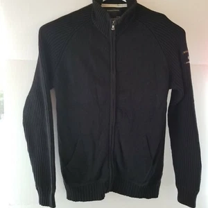 Nautica Jeans Co Grandpa Academia Y2K Cardigan Sweater Jacket Blue Mens Size L - Picture 1 of 7