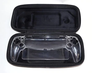 Sony PS5 Playstation Portal étui transparent et étui de transport noir - NEUF ! - Photo 1 sur 4