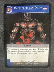 VS System TCG MEV-263 Back From The Dead Marvel Evolution NM/LP - Picture 1 of 2