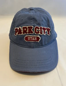 Park City Utah Mütze Baseballkappe Einheitsgröße Schlaufe und Haken Baumwolle Luckee Kopfbedeckung - Bild 1 von 6