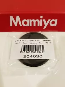 Mamiya 7 II / Mamiya 7 80mm, 65mm, 210mm FRONT LENS CAP (58mm diameter) - Picture 1 of 2