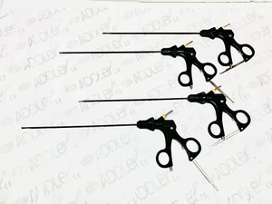 Laparoskopie 3 mm Maryland Forcep Inst Biopsie Tasse Greifer Set 4 MFG ISO CERT CO  - Bild 1 von 7