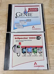 Canberra Genie 2000 v3.0 & Inspector 1000 v1.1A Software CDs - Picture 1 of 1