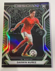 Panini 2020-21 Obsidian Soccer Hobby Benfica Liverpool Darwin Nunez /25 Rookie - Picture 1 of 11