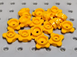 Lego Planta Flor Plato 1x1 con 4 Pétalos [33291 / 28573] Naranja Brillante x16 - Imagen 1 de 6