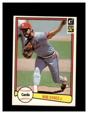 St. Louis Cardinals Bob Sykes #640 Donruss Baseball Near Mint or Better top - Image 1 of 2