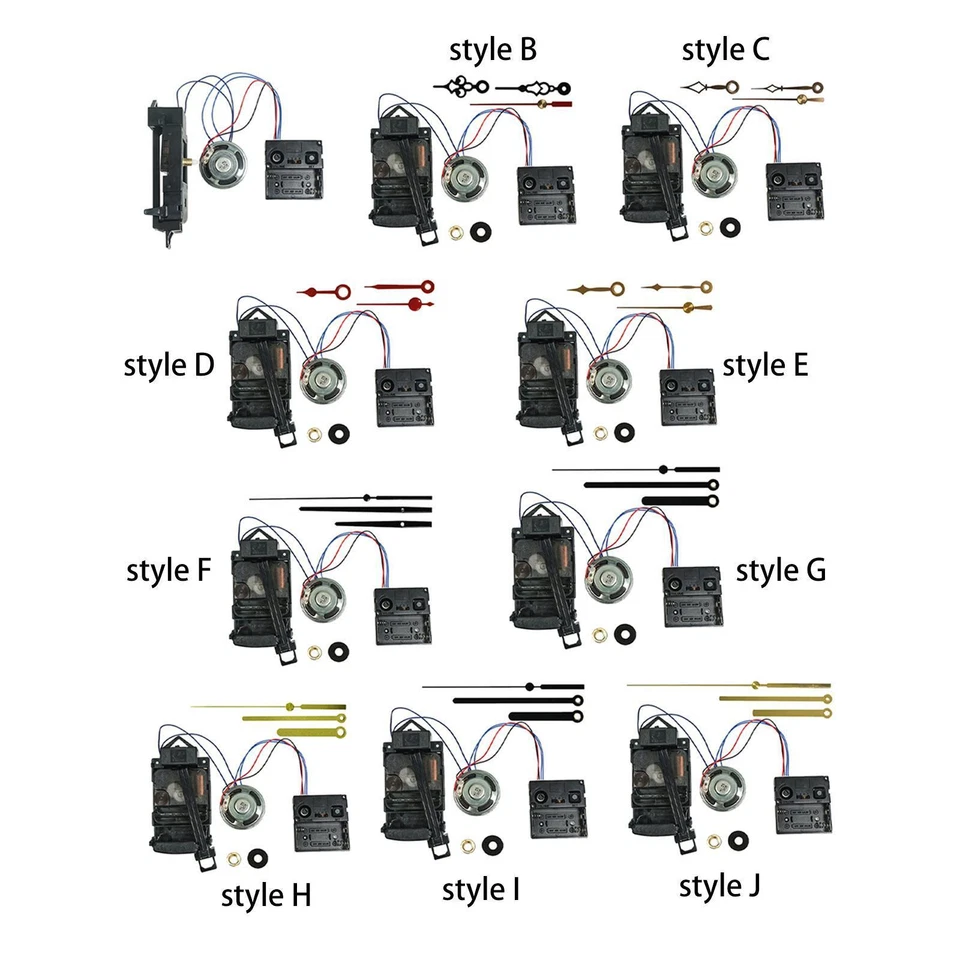 Pendulum Clock Movement Replacement DIY Speaker Chime Music Box Completer - Image 1 of 1