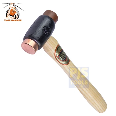 Thor 208 03-208 tamaño A cobre cuero crudo martillo mazo 25mm cara 355g THO208 Foto 1 de 3