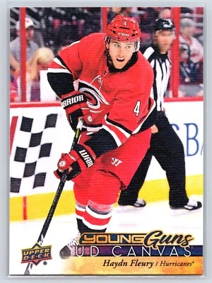 2017-18 Upper Deck Young Guns Canvas #C97 Haydn Fleury - Image 1 of 2