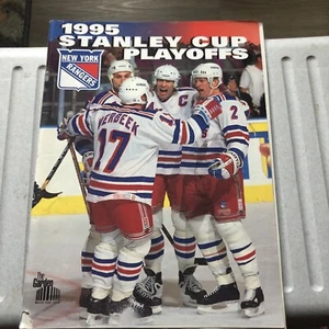 N.Y RANGERS * 1995 STANLEY CUP PLAYOFFS MAGAZIN - Bild 1 von 3