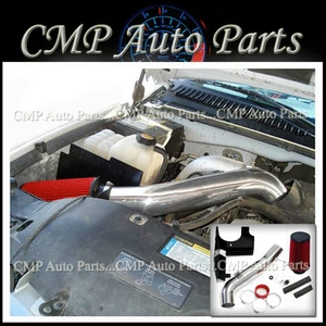 KIT DE ADMISIÓN DE AIRE FRÍO ROJO AJUSTE 01-04 CHEVY SILVERADO 2500HD 3500 6.6 6.6L V8 - Imagen 1 de 1