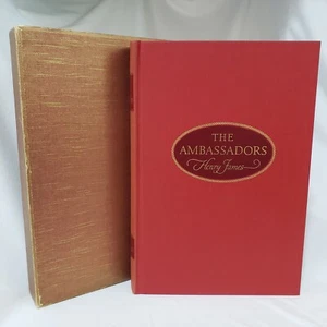 The Ambassadors Henry James Heritage Press Vintage 1963 Slipcase Book Sleeve - Picture 1 of 12