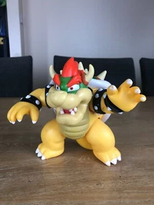 Super Mario Large King Bowser Koopa 6,5" Figur Articulated Jakks 2014 Playworn - Bild 1 von 9
