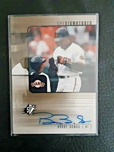 2000 Upper Deck Barry Bonds SPX Signatures Autograph - Picture 1 of 3