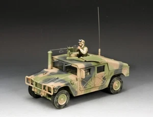 KING & COUNTRY BLACK HAWK DOWN BHD014 M1025 HUMVEE CON ARTILLERO APUNTANDO .50 CAL - Imagen 1 de 5