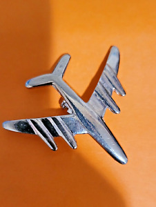 Aviation Air Plane Tie Tack Lapel Pin jewelry Pilot Airlines jetliner costume