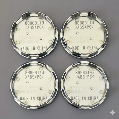 4 PCS 2005-13 WHEEL CENTER CAP AFTER MARKET FOR GMC CHROME Yukon Denali Sierra - Image 1 of 4