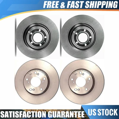 Rotor de freno delantero trasero Brembo 4 para Honda Accord 2013-2017 Acura ILX 2016-2019 Foto 1 de 4