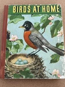 Vintage 1942 Birds At Home Book Marguerite Henry Jacob Bates Abbott Pictures - Picture 1 of 16