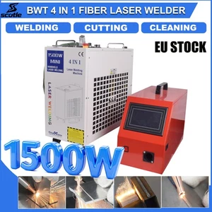 BWT 1500W 4 in 1 Fiber Laser Welding Cleaning Machine Metal Cutting EU Ship - Picture 1 of 15