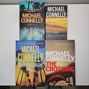 Michael Connelly x4 Books Paperbacks - Harry Bosch & Lincoln Lawyer Series - Picture 1 of 6