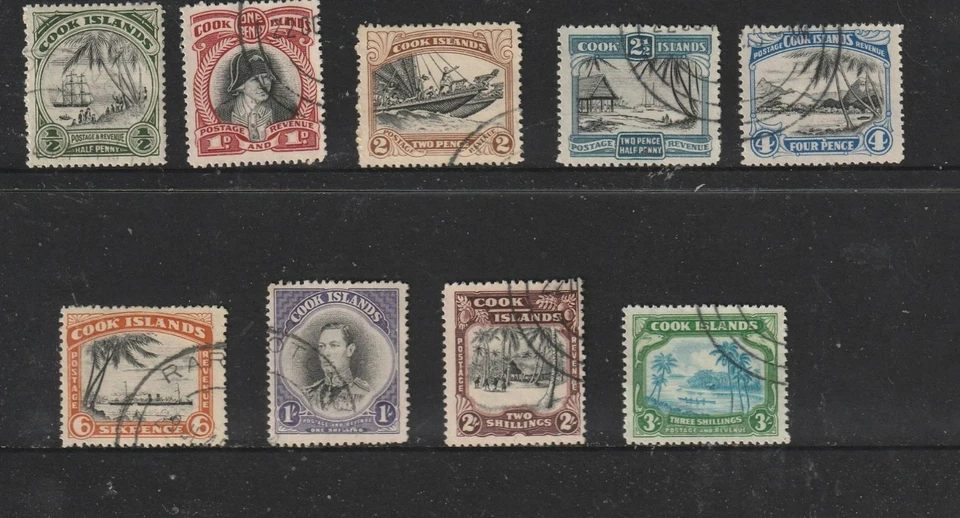 SELLOS COOK IS 1846 DERFINIVES 9 USADOS Foto 1 de 1