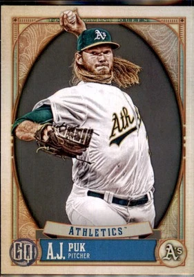 2021 Topps Gypsy Queen #183 A.J. Puk - Image 1 of 2