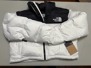 The North Face Giacca Donna Nuptse Bianco Dune Medium - Foto 1 di 2