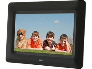 Aluratek ADPF07SF ADPF07SF 7" 800 x 600 Digital Photo Frame with Auto Slideshow - Picture 1 of 5