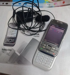 Nokia E66 - Stahlgrau Mit. Telekom Mobiltelefon Neue Akku! - Bild 1 von 2