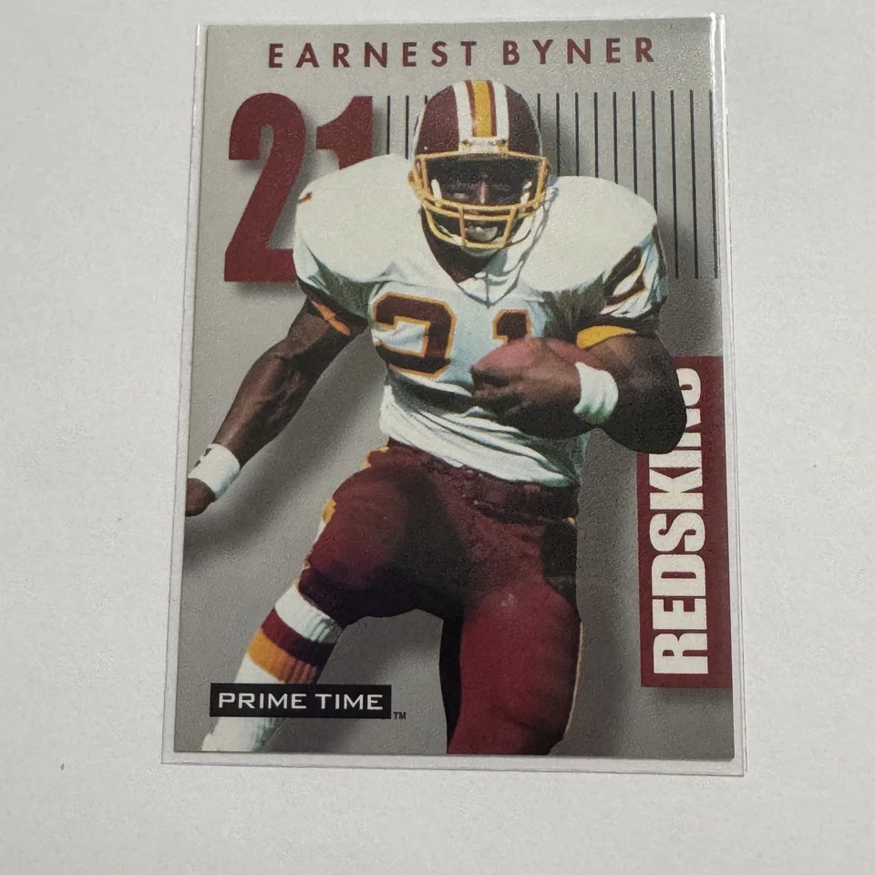 1992 SkyBox Prime Time #NNO Earnest Byner Super Bowl XXVI Promos - Image 1 of 1