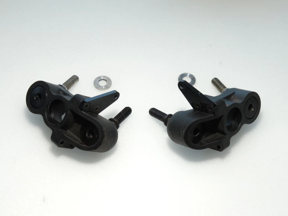 XB-0107 team xray XB8E 2022 Buggy front upright steering block knuckles - Image 1 of 1