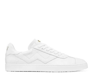 STUART WEITZMAN White Daryl Leather Sneakers UK5.5 EU38.5 BNIB £225 - Picture 1 of 14