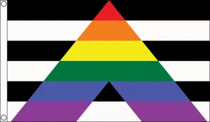 Bandera pequeña de aliado recto (3 pies x 2 pies) - Imagen 1 de 1