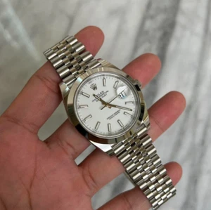 Rolex Datejust 41 126300 Stainless Jubilee White Index New, Complete, 2024 - Picture 1 of 1