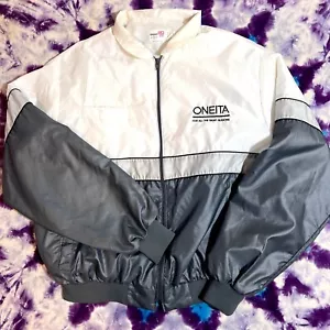 VTG 80s Oneita (T Shirt) Mills Windbreaker Jacket King Louie Pro Fit Union Made - Picture 1 of 10
