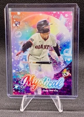 2024 Topps Update Series Mystical Jung Hoo Lee #MYS-19 RC San Francisco Giants - Image 1 of 2