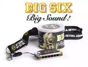 C.A. Seydel Söhne Big Six Folk Classic C Mundharmonika NEU - Bild 1 von 1