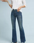 Mcguire Majorelle Flare Jeans Mid-Rise Dark Blue Denim Size 27