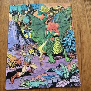 Vintage 1984 Masters Of The Universe Puzzle “Monstrous Meeting” Complete - Picture 1 of 14